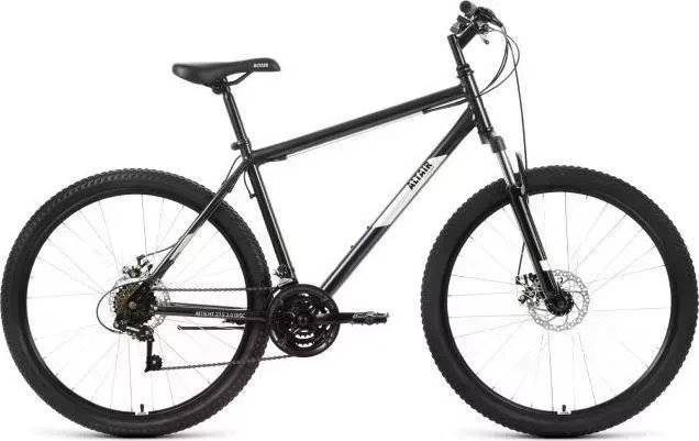 Велосипед Altair MTB HT 27.5 2.0 D (2022) 17 черный/серебристый