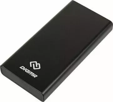 Внешний аккумулятор DIGMA DGPD100WC черный (DGPD100WCABK)