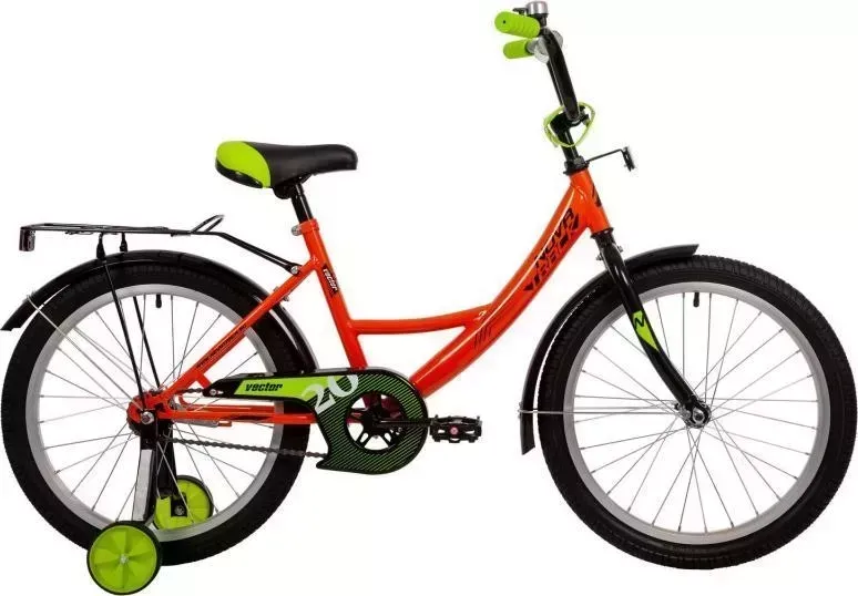 Велосипед NOVATRACK для малышей 203VECTOR.OR22 оранжевый