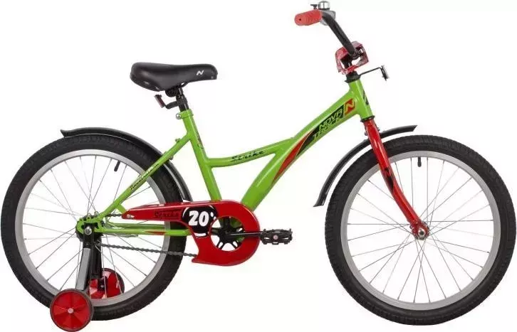 Велосипед NOVATRACK для малышей 203STRIKE.GN22 зеленый