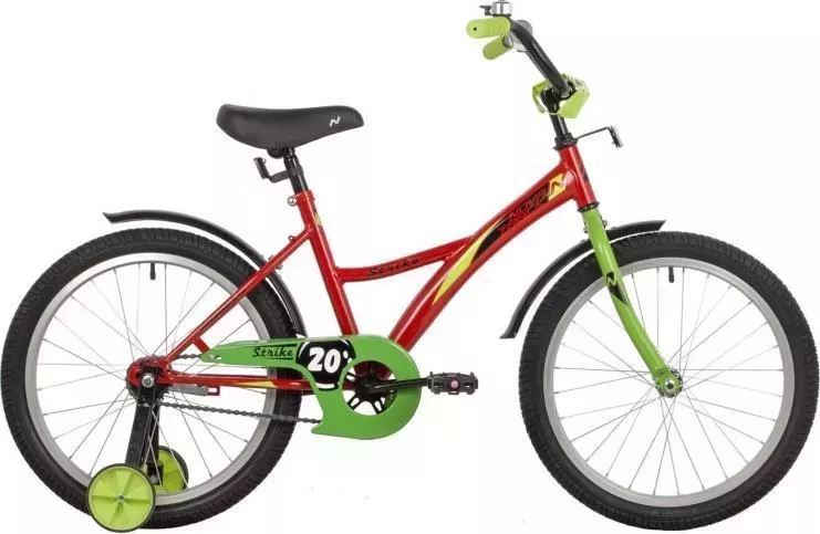 Велосипед NOVATRACK для малышей 203STRIKE.RD22 красный