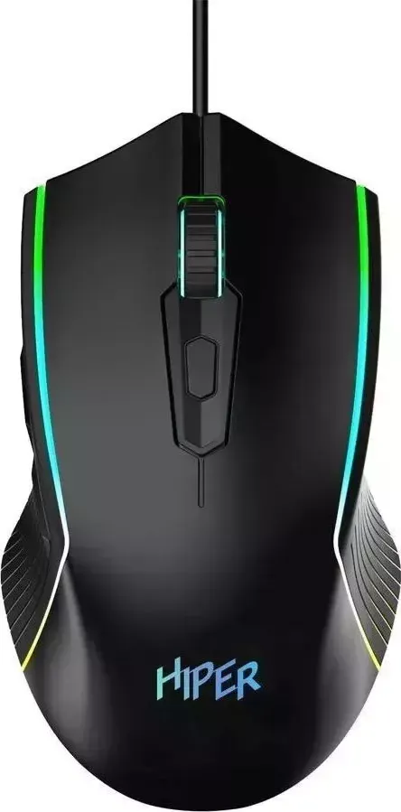 Мышь компьютерная Hiper Rebell MX-R400 черный