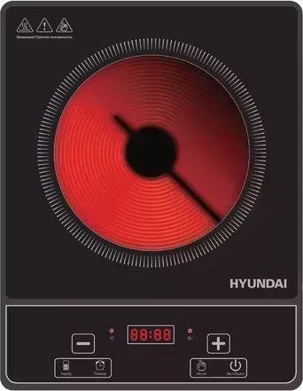Настольная плита HYUNDAI HYC-0121 черный