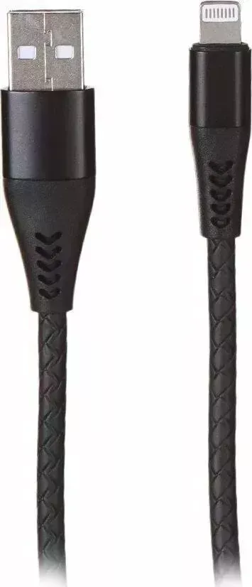 Кабель WIIIX CB720-U8-2A-20B черный 2м (00-00003041)