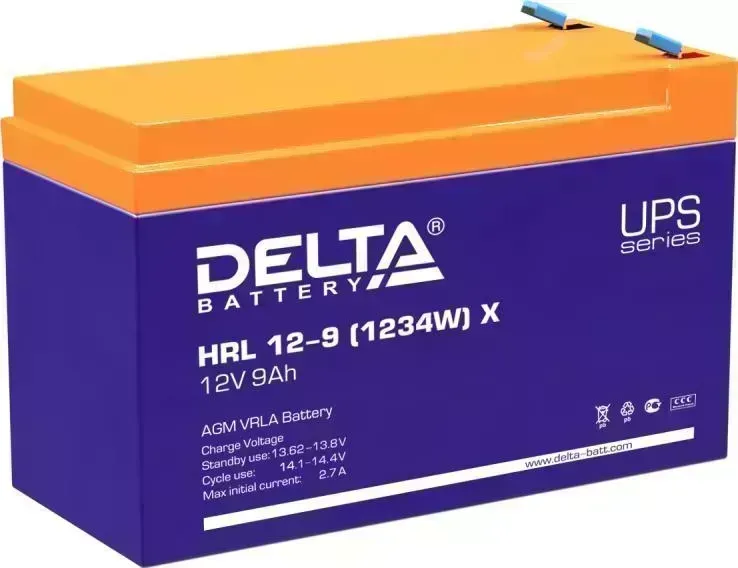 ИБП DELTA Батарея для HRL 12-9 12В 9Ач