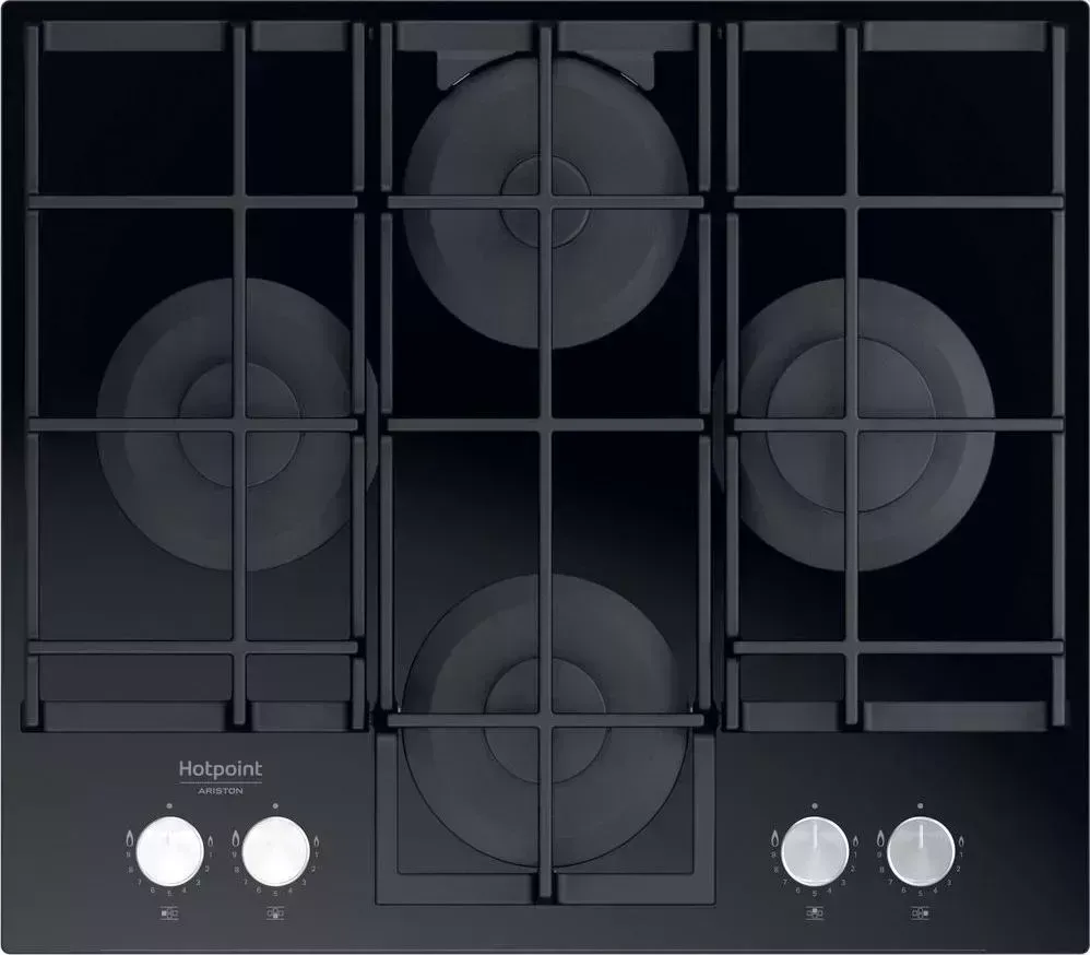 Панель варочная газовая Hotpoint ARISTON HAGS 61F/BK