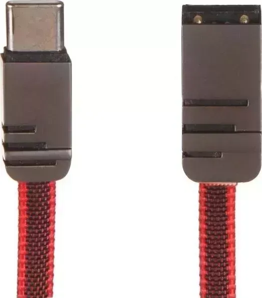 Кабель WIIIX CB730-UTC-2A-CU-10R красный (00-00002271)