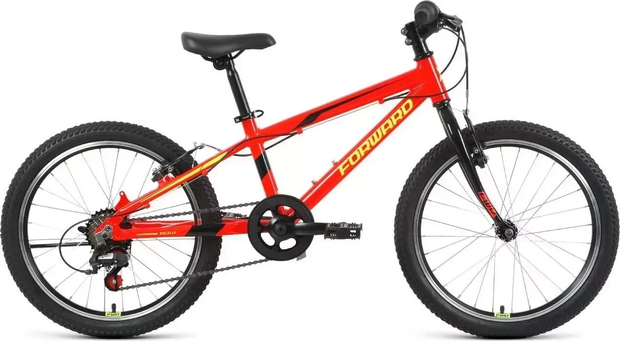 FORWARD RISE 20 2.0 (20" 7 ск. рост. 10.5") 2022, красный/ярко-желтый, RBK22FW20792