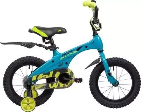 Велосипед NOVATRACK для малышей BLAST бирюза неон (145MBLAST.TQ9)
