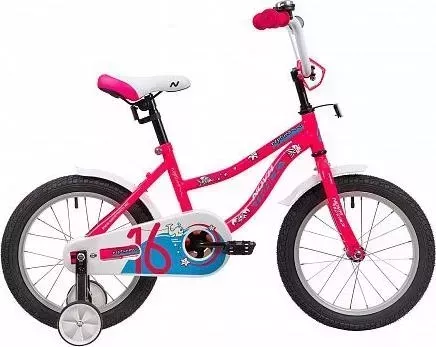 Велосипед NOVATRACK для малышей NEPTUNE 16, розовый (163NEPTUNE.PN20) (2020)