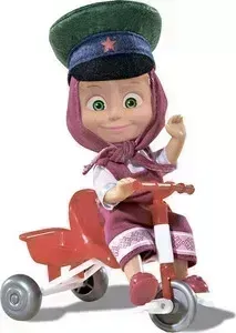 Игровой набор SIMBA Маша в фуражке с велосипедом, 12/96 (9301684)