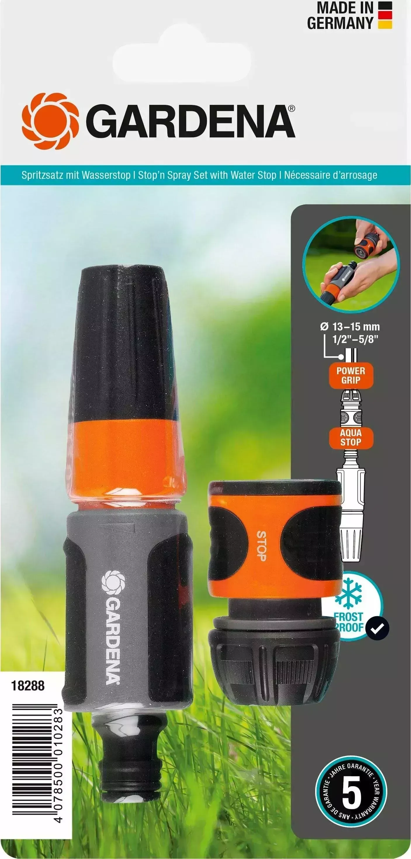 Распылитель GARDENA Stop n Spray (18288-20.000.00)
