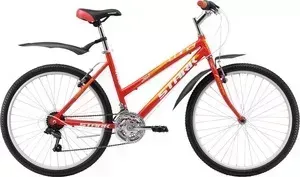 Велосипед STARK Luna 26.1 RV красно-желтый 16"