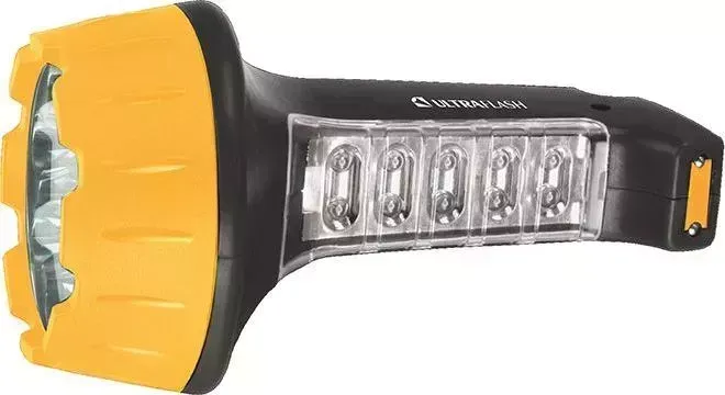 Фонарь ручной Ultraflash LED3819 черный/желтый
