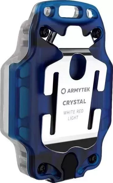 Фонарь ручной Armytek Crystal прозрачный/синий (F07001B)