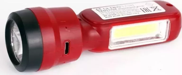 Фонарь ручной Ultraflash LED53764 красный