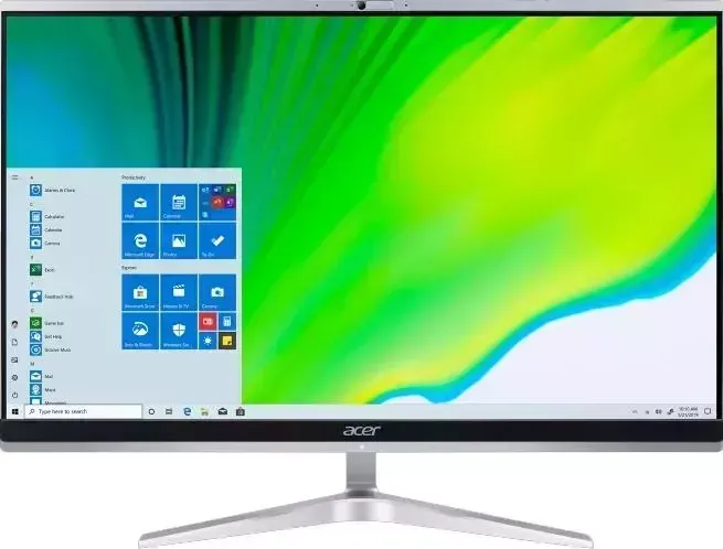 Моноблок ACER Aspire C24-1650 Win 11 серебристый (DQ.BFTER.00G)