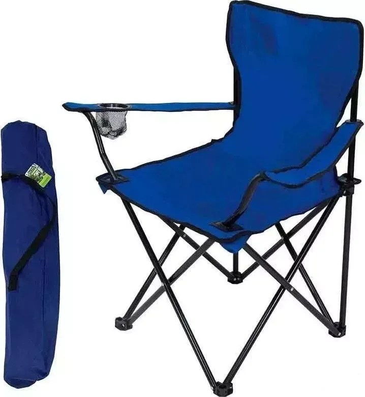Кресло складное ECOS DW-2009H синий (993072) ЭКОС синее
