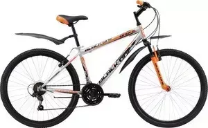 Велосипед BLACK ONE Onix 26 серебристо-оранжевый 20"