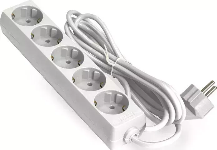 Удлинитель Exegate EXEGATE ECE-5-1.8W (5 роз, 1,8м) белый