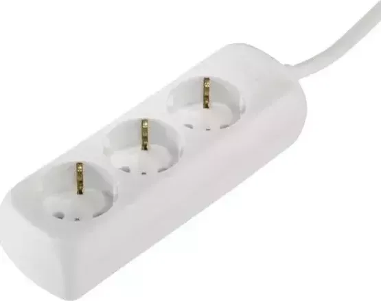 Удлинитель HAMA H-30528 (1.4м 3 розетки) белый