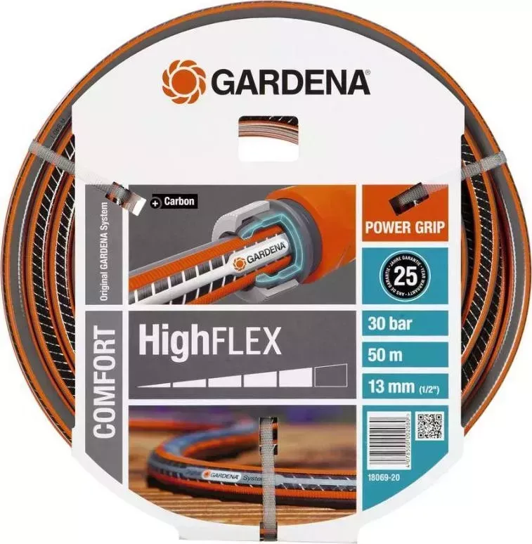 Шланг GARDENA Highflex 10x10 50м (18069-20.000.00)