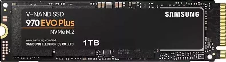 SSD накопитель SAMSUNG 970 EVO Plus PCI-Ex4/1Tb/M.2 2280 (MZ-V7S1T0BW)