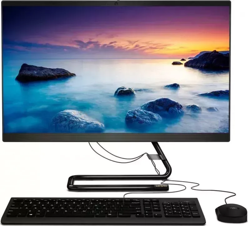 Моноблок LENOVO IdeaCentre AIO 3 24IMB05 DOS black (F0EU00JWRK)