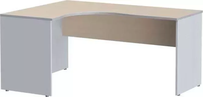 Стол компьютерный SKYLAND SkyLand СА-4Л Клен/Металлик 1600*1200(600)*755мм