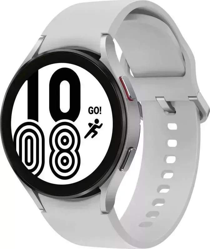 Умные часы SAMSUNG Galaxy Watch 4 44мм серебристый (SM-R870NZSACIS)