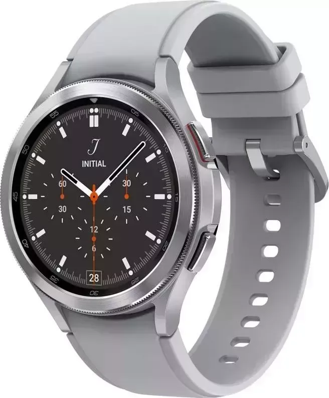Умные часы SAMSUNG Galaxy Watch 4 Classic 46мм серебристый (SM-R890NZSACIS)