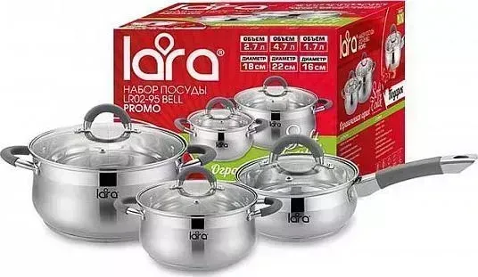 Набор посуды LARA LR02-95 Bell