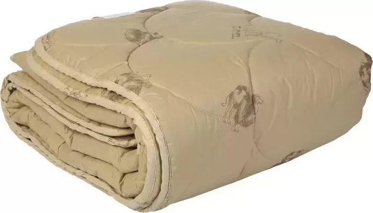 Одеяло Классика Юта-Текс 1501 верблюжья шерсть тик/сатин 2,0-сп. 180х205см