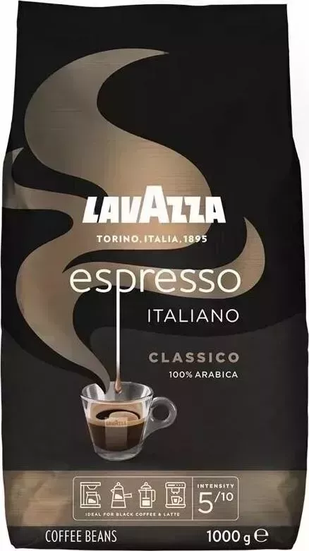 Кофе зерновой Lavazza Espresso 1000г.