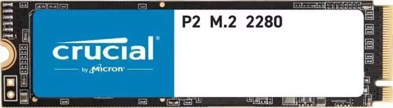 SSD накопитель Crucial P2 1Tb/M.2 2280/PCI-E x4 (CT1000P2SSD8)