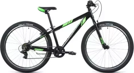 FORWARD TORONTO 26 1.2 (26" 7 ск. рост. 13") 2022, черный/ярко-зеленый, RBK22FW26029