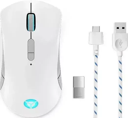Мышь компьютерная LENOVO Legion M600 белый (gy51c96033)