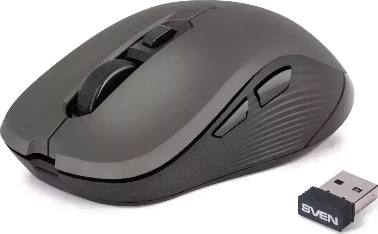 Мышь компьютерная SVEN RX-560SW Grey