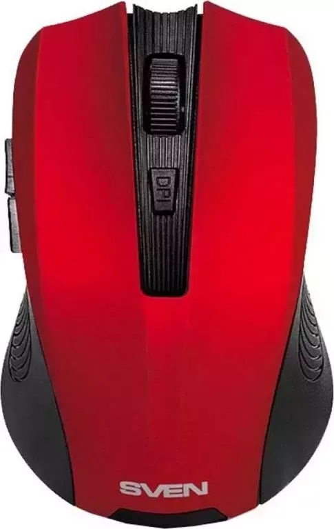 Мышь компьютерная SVEN RX-345 red (SV-014155)