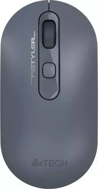 Мышь компьютерная A4TECH Fstyler FG20 пепельный/синий