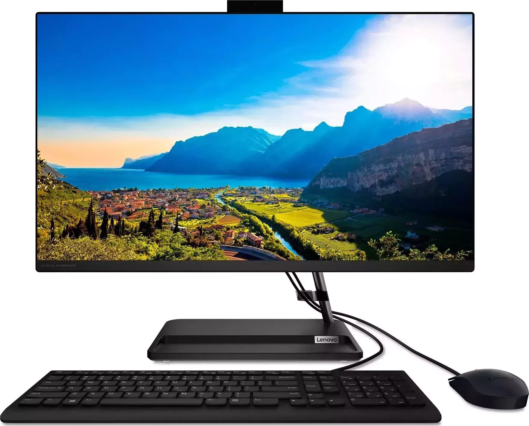 Моноблок LENOVO IdeaCentre AIO 3 27ALC6 DOS black (F0FY000LRK)
