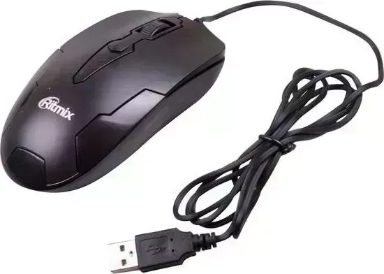 Мышь компьютерная RITMIX ROM-210 Black