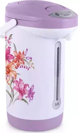 Термопот BLACKTON BT TP322 Белый-Сиреневый с лилиями