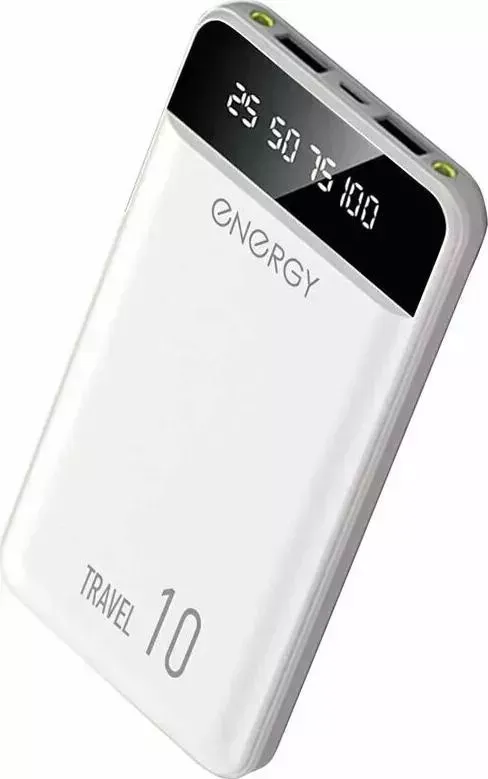 Внешний аккумулятор ENERGY Travel 10000 белый (103582)