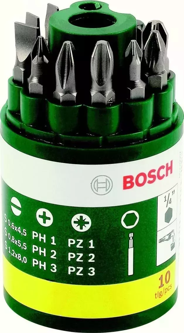 Набор бит BOSCH 2607019454 10пр.