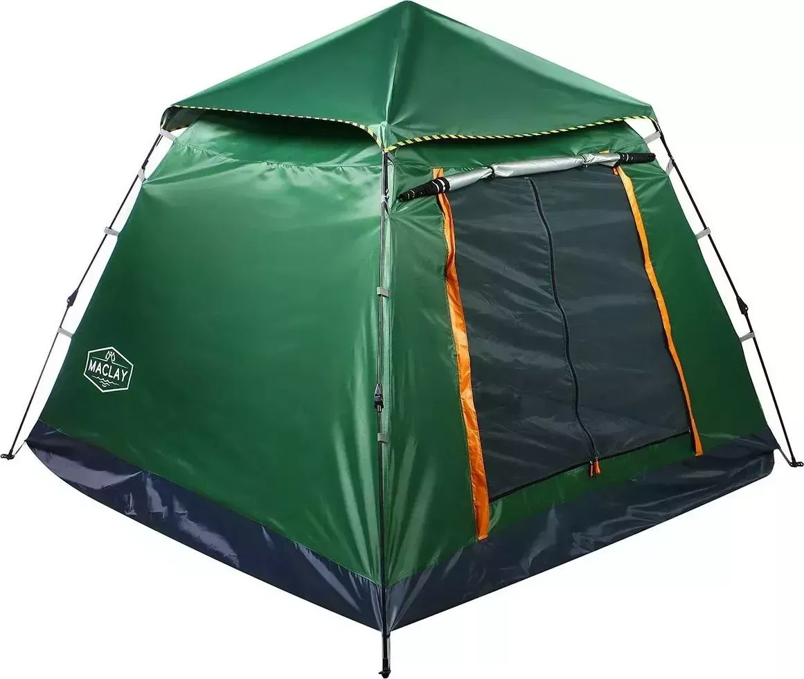 Палатка туристическая Maclay 220х220х160см зеленый (3941134)