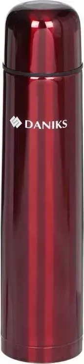 Термос Daniks SL-120ZN-201C бордовый