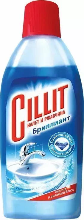 Чистящее средство CILLIT Бриллиант Налет и Ржавчина Средство моющее бутылка 450мл