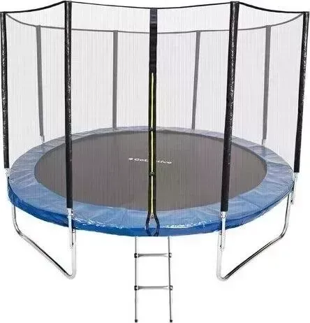 Батут GETACTIVE Jump 10FT складной с лестницей и внешней сеткой синий (10464F2Y-L)