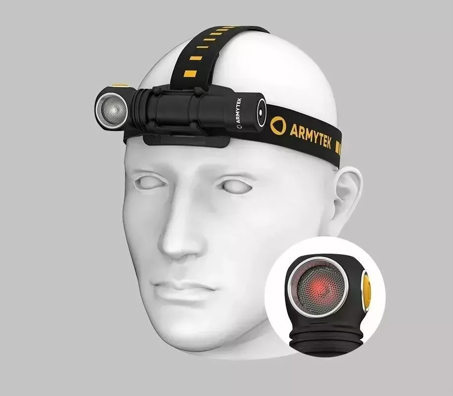 Фонарь ручной Armytek Wizard C2 WR Magnet USB черный/желтыйx1 (F06901W)